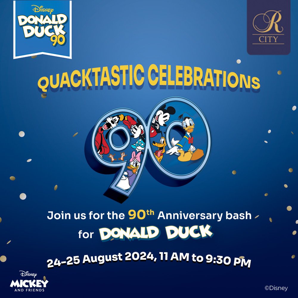 DONALD DUCK’S 90TH ANNIVERSARY BASH